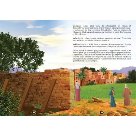Histoire de "Mo&iuml;se et l&#039;&eacute;nigmatique Al-Khadr"