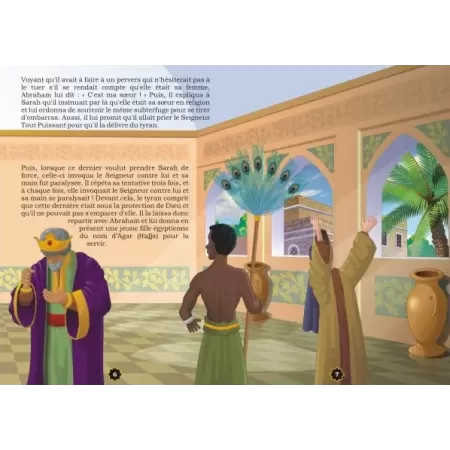 Histoire de "Abraham (Ibrah&icirc;m) et Isma&euml;l (Ism&acirc;&#039;&icirc;l) construisent la Kaaba"