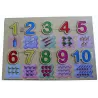 Puzzle en bois chiffre