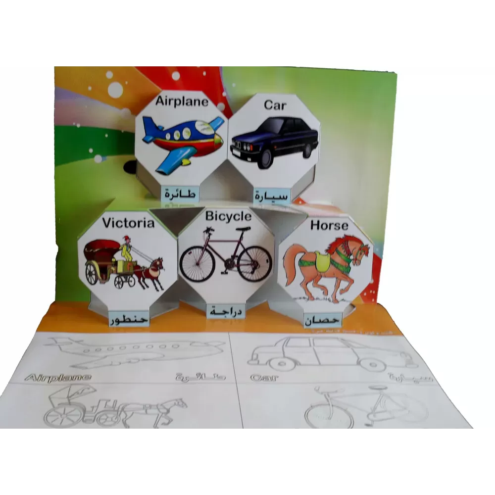 Apprendre les moyens de transport en relief