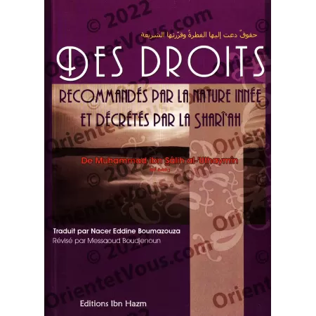 Des Droits Recommandés par la Nature Innée et Décrétés par la Shari'ah