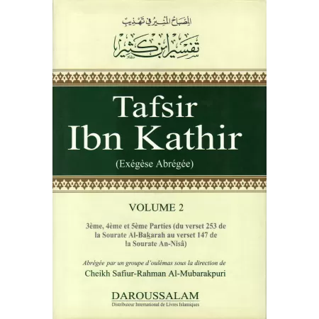 Tafsir Ibn Kathir - Volume 02