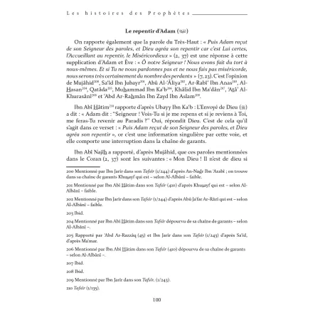 Les Histoires des Prophètes [Format Poche - Avec éférencement et cartes]