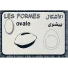 Cartes &eacute;ducatives bilingues (arabe/fran&ccedil;ais): Les couleurs er les formes
