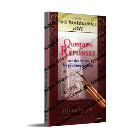 Questions-Réponses sur des sujets les plus importants
