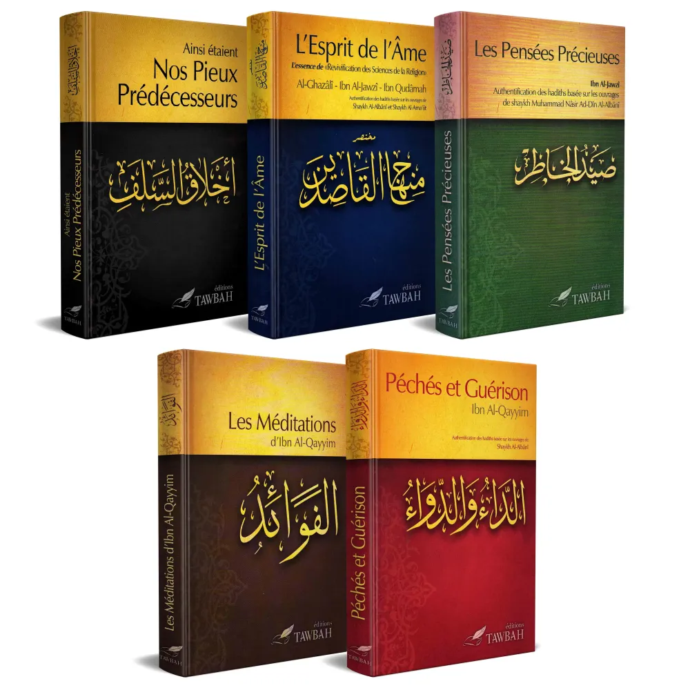 Pack Spiritualité Tawbah [5 Livres]