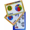 Cartes &eacute;ducatives: Les lettres et les nombres de 1 &agrave; 20