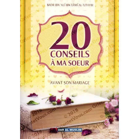 20 Conseils à ma sœur avant son mariage