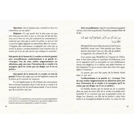 Explication des Règles de la Prière, de la Zakat et du Jeûne
