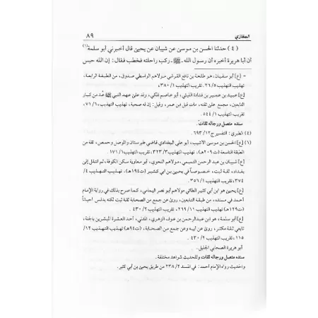 Al-Maghâzî d'Ibn Abî Shaybah/كتاب المغازي لابن أبي شيبة 