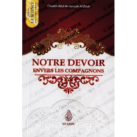 Notre devoir envers les compagnons