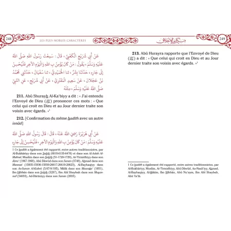 Les plus nobles caractères [L'imam At-Tabârâniyy]
