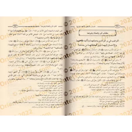 At-Targhîb wa-Tarhîb [Annotations de Muhammad Khalîl Harrâs]/الترغيب والترهيب [تحقيق وتعليق: محمد خليل هراس]