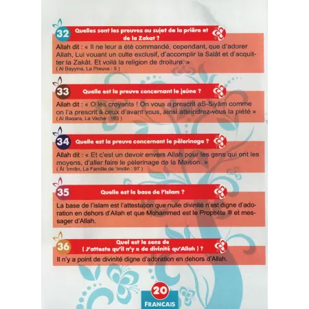 Le Tawhid expliqué aux enfants en Questions/Réponses [Bilingue]