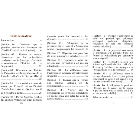 Mutûn Tâlib Al-'Ilm: La Dissipation des Équivoques [Format Poche - Bilingue]