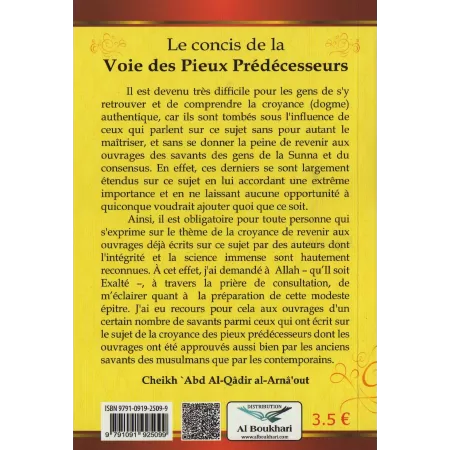Le concis de la voie des pieux prédécesseurs