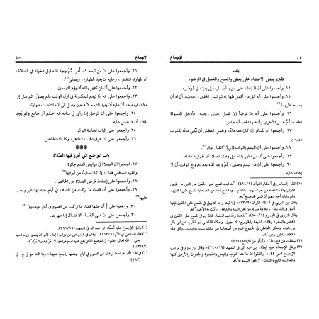 Al-Ijma' (le consensus) d'Ibn al-Mundhir [Tahqîq: Abû Abd al-A'lâ]/الإجماع لابن منذر [تحقيق: أبو عبد الأعلى]