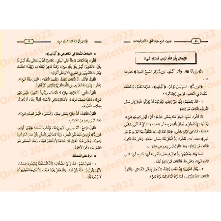 Explication de La croyance des gens de la Sunnah et du consensus [Raslân - Édition Egyptienne]/تهذيب شرح عقيدة أهل السنة والجماع