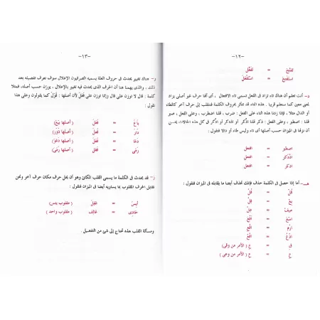 La mise en pratique du "Sarf" [Couverture Cuir]/التطبيق الصرفي