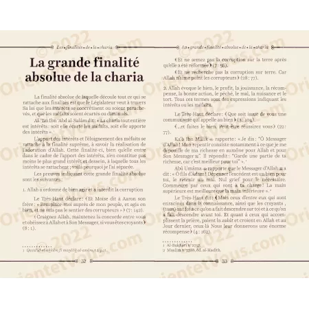 Les Finalités des Prescriptions Islamiques