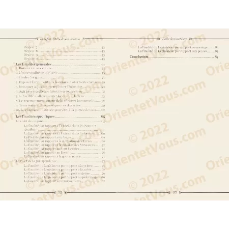 Les Finalités des Prescriptions Islamiques