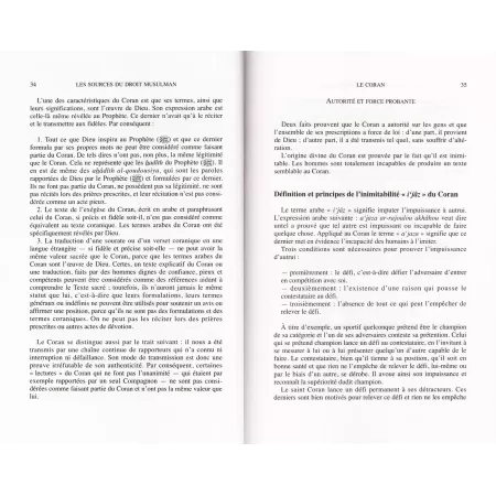 Les Fondements du Droit Musulman ('Ilm Ousoûl al-Fiqh)