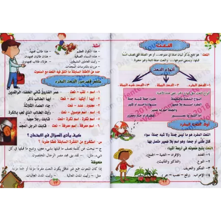 Le nahu illustré de manière détaillée 1 - 2 - 3/النحو المصور بأسلوب مطور ١ - ٢ - ٣