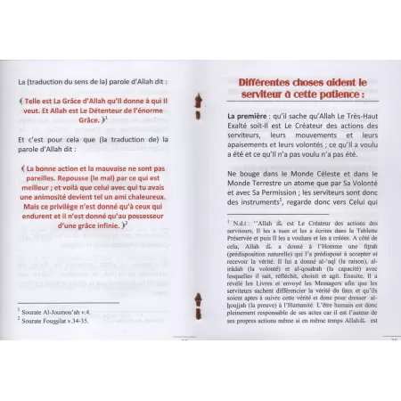 Règle dans la Patience et le Remerciement