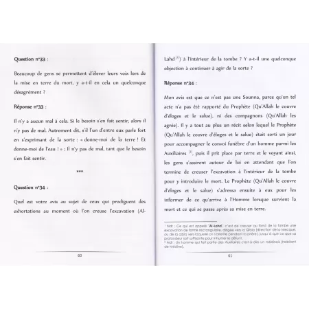 70 Questions sur les Règles Funéraires