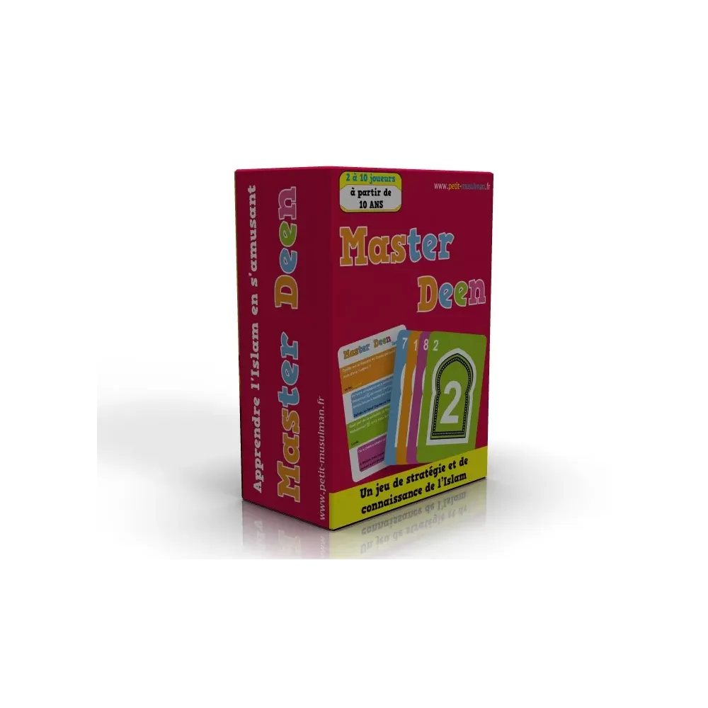 Master Deen : Jeu de stratégie et de connaissance de l'Islam (110 cartes - A partir de 10 ans)