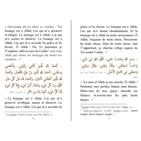 Sahîh Al-Adhkâr "L'Authentique des Rappels" [Format Poche - Bilingue]