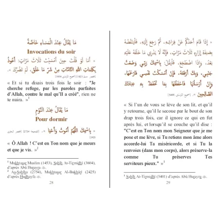 Sahîh Al-Adhkâr "L'Authentique des Rappels" [Format Poche - Bilingue]