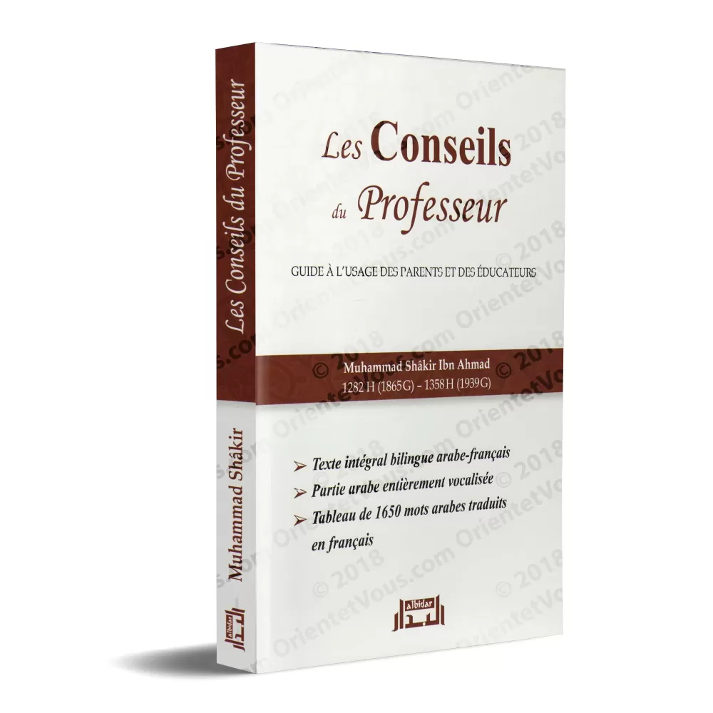 Les conseils du Professeur [Edition Bilingue]