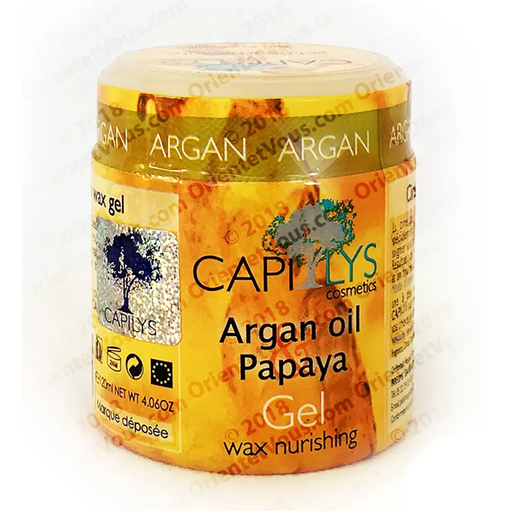 Cire Gel Nourrissante Capilys à l'Huile d'Argan