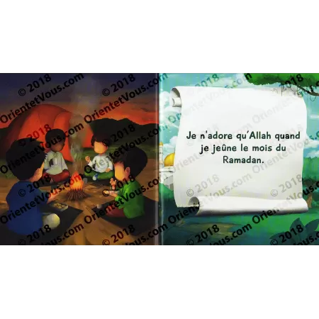 Je n'adore qu'Allah (Livre pour enfants)