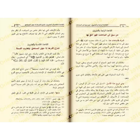 Les règles et principes fondamentaux du fiqh et les classifications et différenciations bénéfiques et éloquentes [Couverture Sou