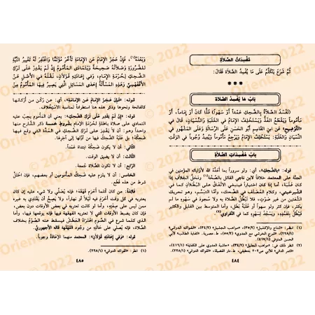 Commentaires du Savant as-Saftî (1194 H.) sur l'Explication de l'épître "al-'Ashmawiyyah" sur le fiqh malikite/حاشية العلامة الص