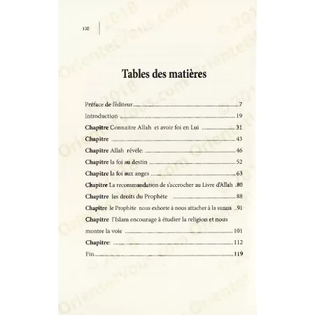Les Fondements de La Foi [Muhammed Ibn Abd Al-Wahhâb]
