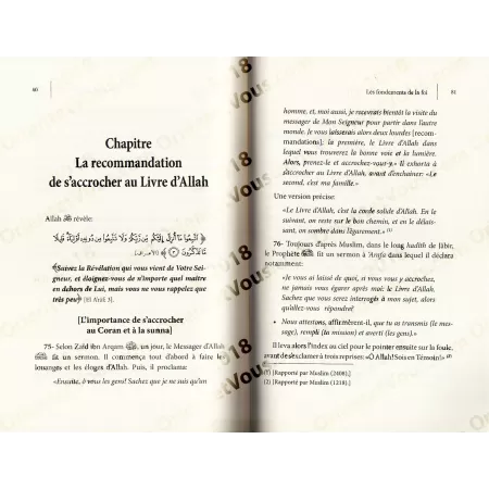 Les Fondements de La Foi [Muhammed Ibn Abd Al-Wahhâb]