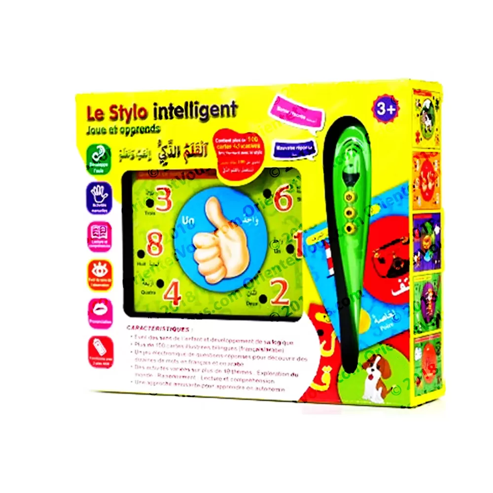 Le Stylo intelligent : Joue et apprend avec plus de 100 cartes illustrées bilingues
