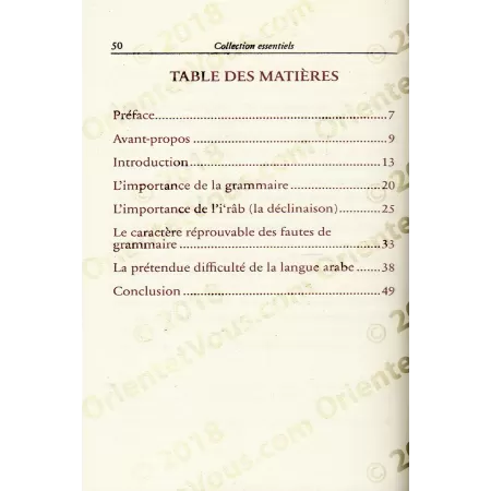 L'importance de la langue Arabe