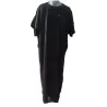 Qamis Ikaf manche courte Noir