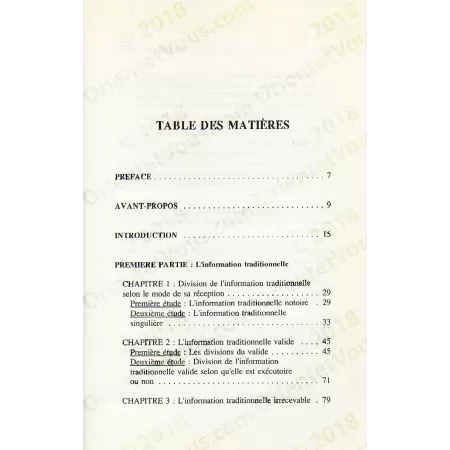 Précis des Sciences du Hadith