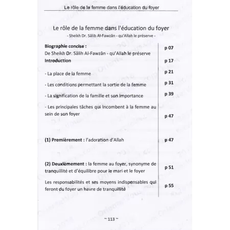 Le Rôle de la Femme dans l’Éducation du Foyer